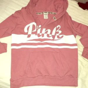 PINK hoodie color mauve